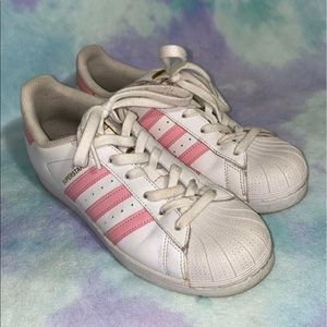 Pink Adidas Superstar